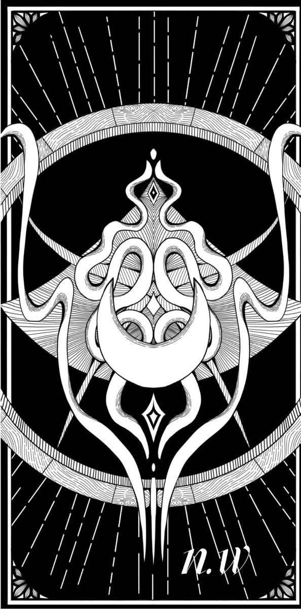 #ObscuraVN
给cirrus画了塔罗玩玩_(:з」∠)_