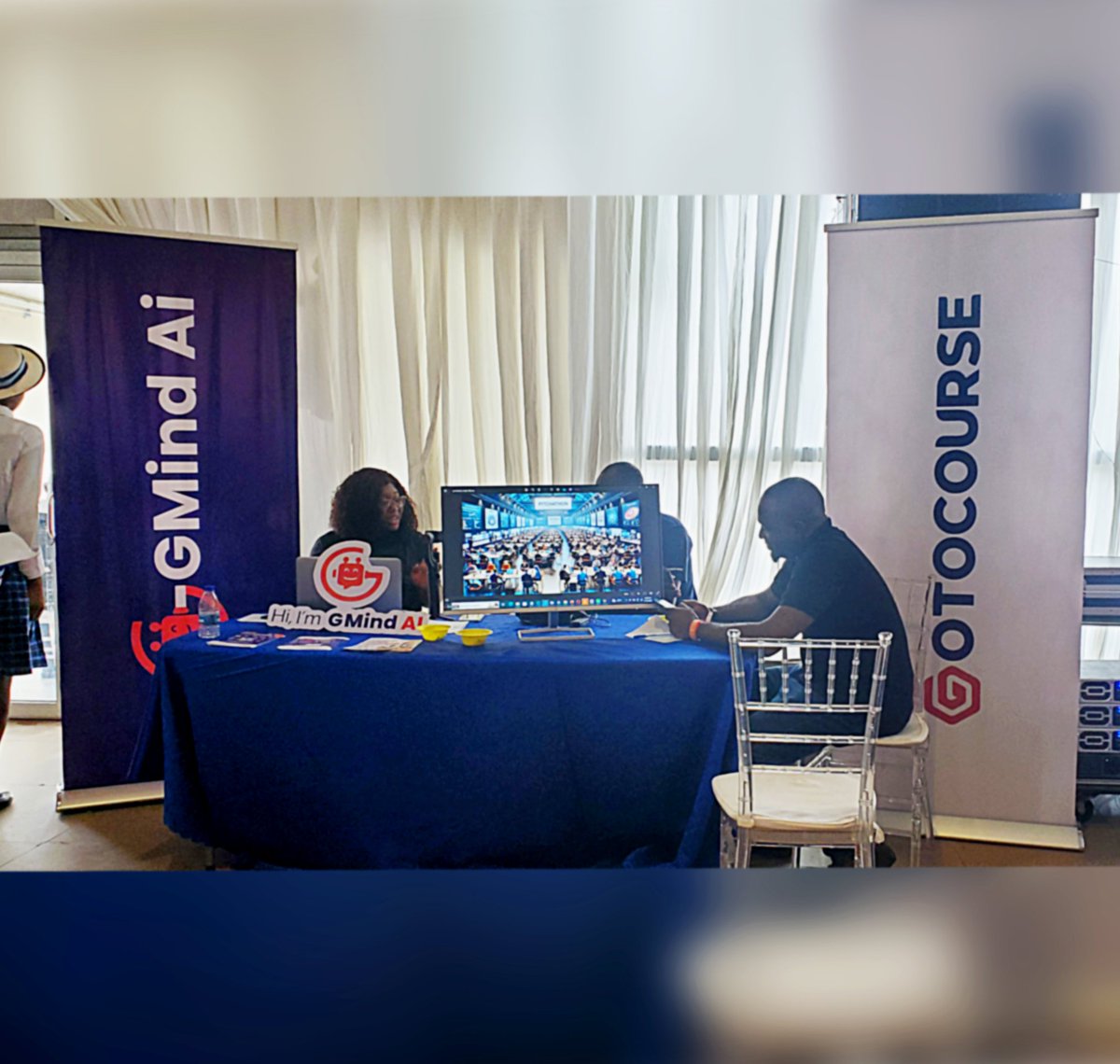 mygotocourse's tweet photo. 📸 PHOTOS: Highlights from our experience at the STEM Africa Fest 2024 (Abuja Edition).

GMind Ai was showcased and the attendees were impressed!! Discover more about GMind Ai on https://t.co/8HVIqOwk7P
#StemAfricaFest #Gmindai https://t.co/7d00SqRgmi