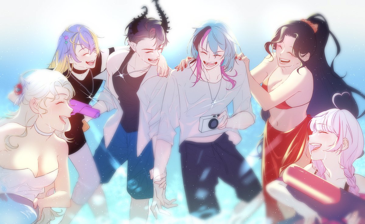 CindyTsai17's tweet photo. 🥹💙❤️‍🩹💜🤍💚❤️
#MariArtte #DrawKyo #AmareAtelier #Arcadiart #ScarleArt #RenZottoArt #ILUNA https://t.co/jpXWYkEAaf