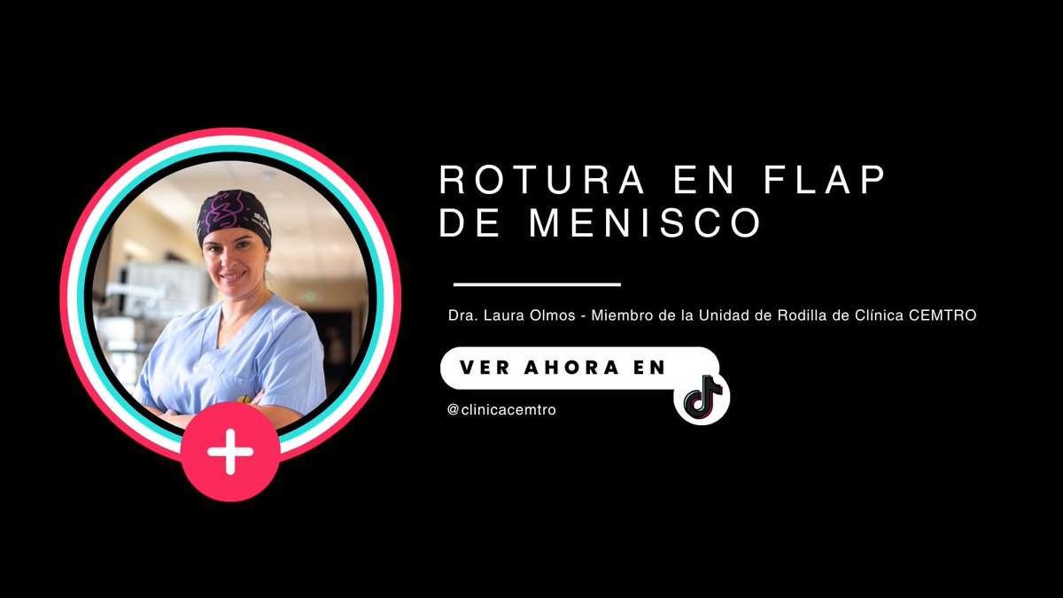 💥🦵🏻La rotura en #FLAP de #menisco es una de las variedades de las roturas meniscales

👉🏻El fragmento del menisco dañado está parcialmente unido al menisco pero puede moverse dentro de la #articulación provocando dolor y bloqueos de la #rodilla

tiktok.com/@clinicacemtro…