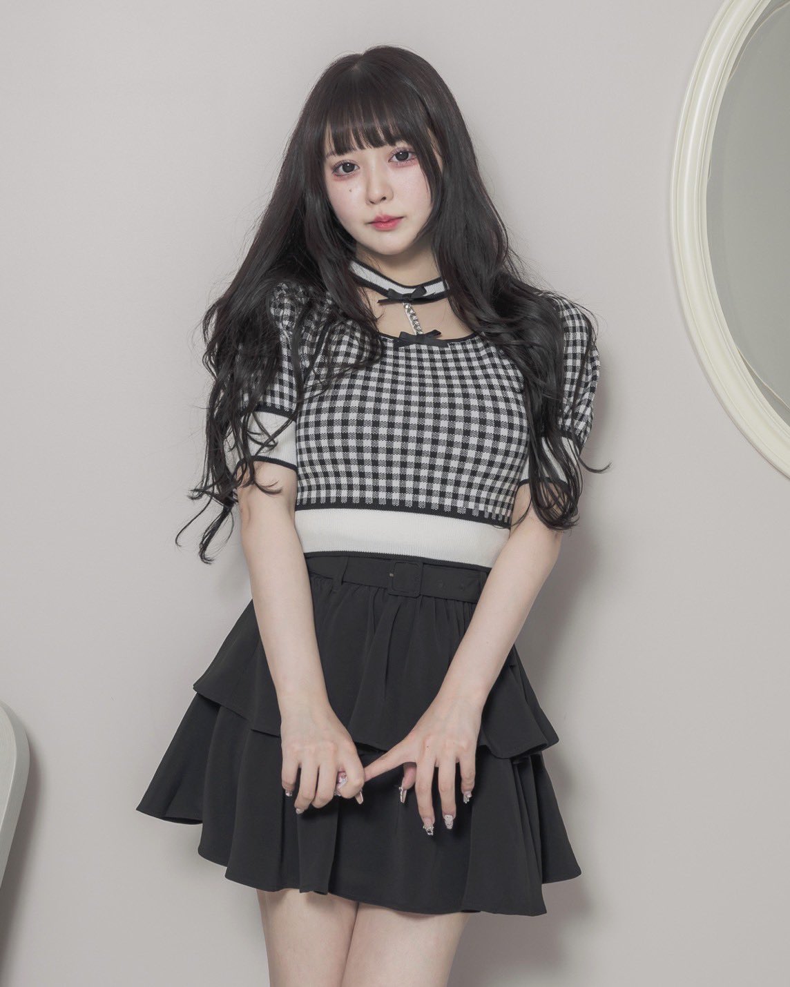 pium リボンテープバイカラーニットセット リボンテープバイカラー