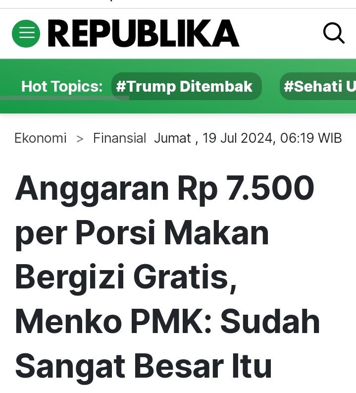 NASI KUCING LAUK SAMBAL TERI SEUPRIT Rp3500, Es teh Rp3000 , krupuk Rp1000, Total Rp7500.

BAGAIMANA ANAK MAU CERDAS😀😀😀?