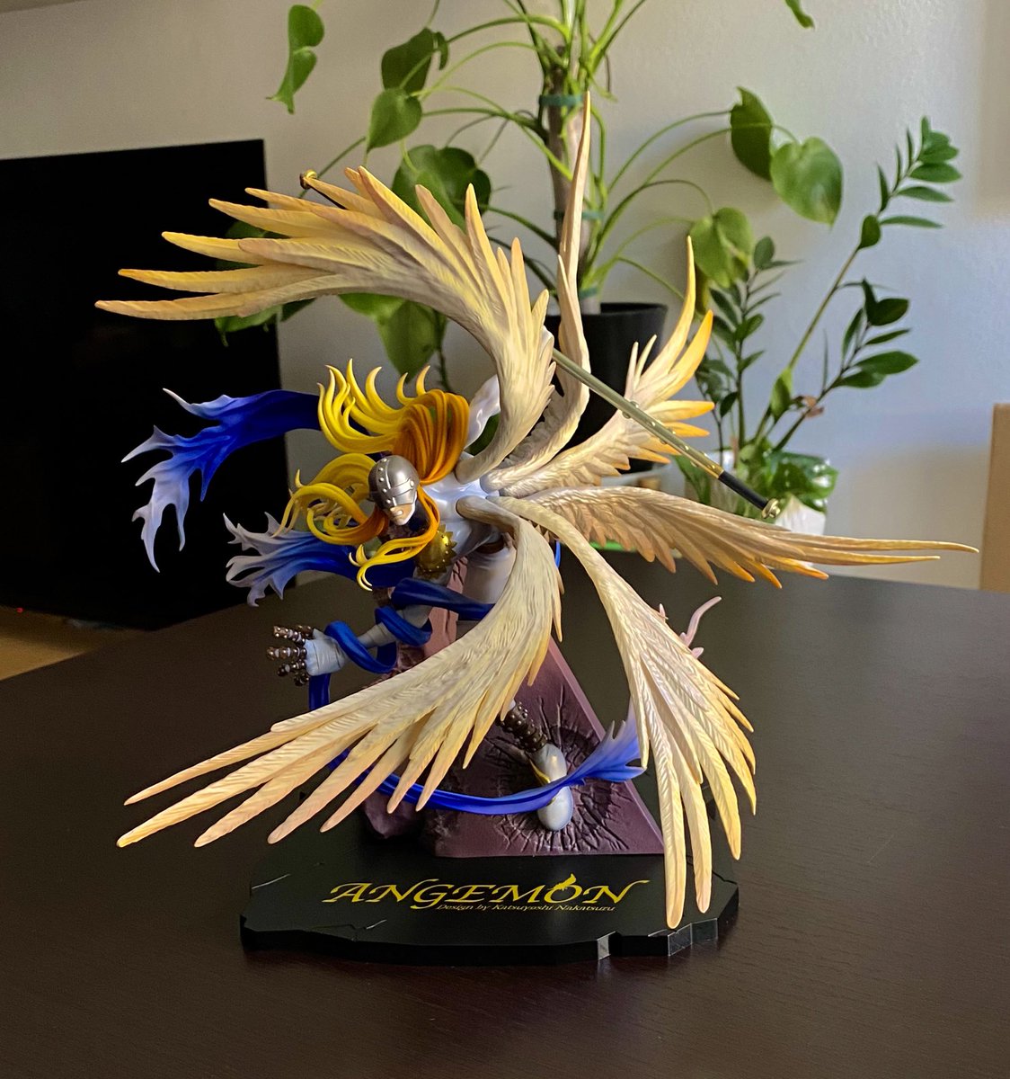 _Aklu_'s tweet image. La bombetta è arrivata 🥹
Sono due anni che lo cercavo, ci sono pochi pezzi in giro e costicchiano, ma finalmente me ne sono riuscito ad accaparrare uno 😍. Non mi sono tremate mai così tanto le mani mentre lo assemblavo. #Digimon #angemon