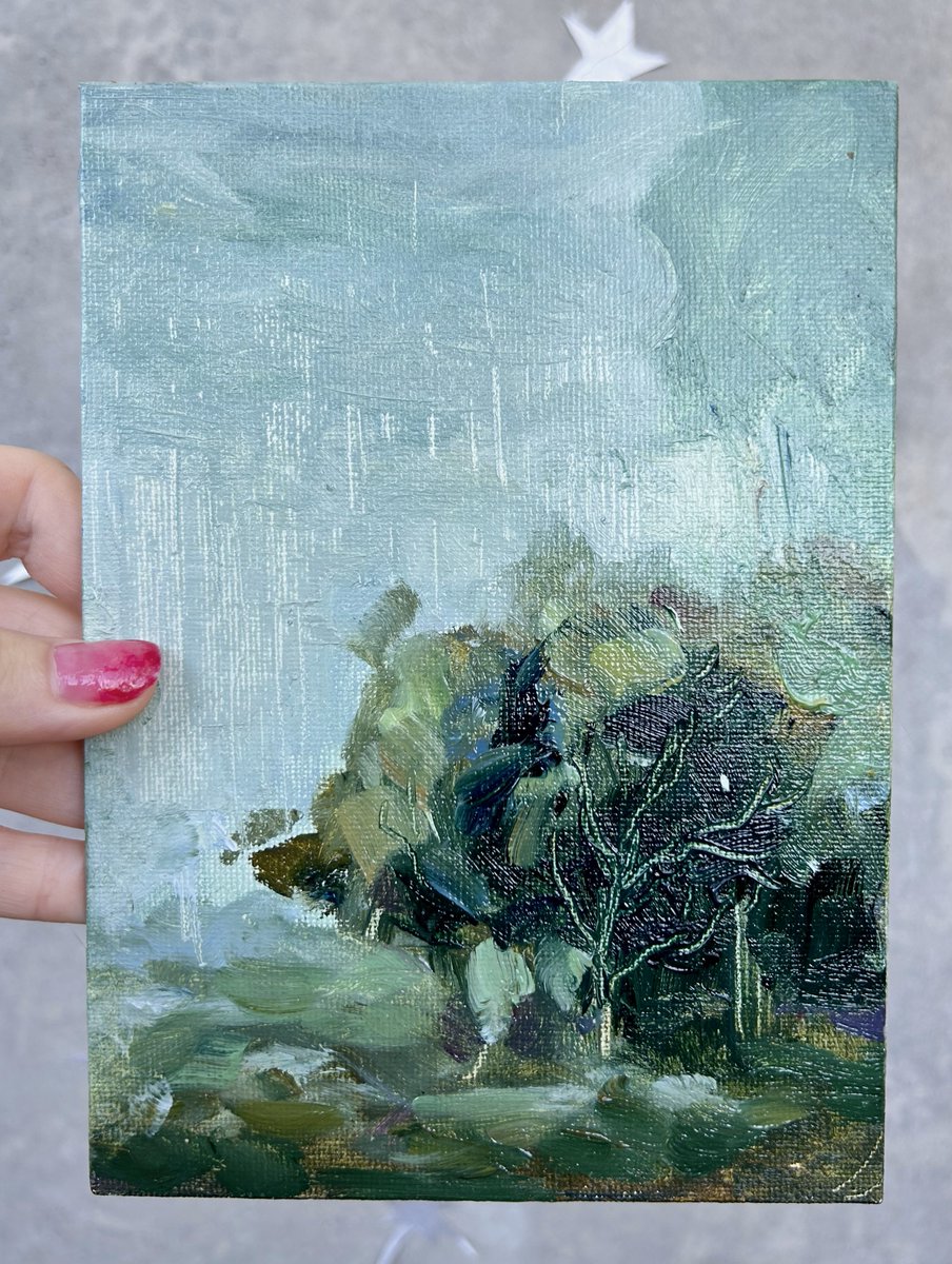 LycheeFruitLich's tweet photo. My new #oilpainting #paintings #art #cozyart https://t.co/fSJuoz2sSn