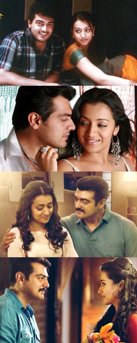 ThalaAjith_FC's tweet photo. The Best on screen pair in Kollywood Industry ❤️‍🔥😍

#VidaaMuyarchi - AJITH and TRISHA reuniting after years  🌟 

#VidaaMuyarchiThirdLook https://t.co/SpWCtVvBt9