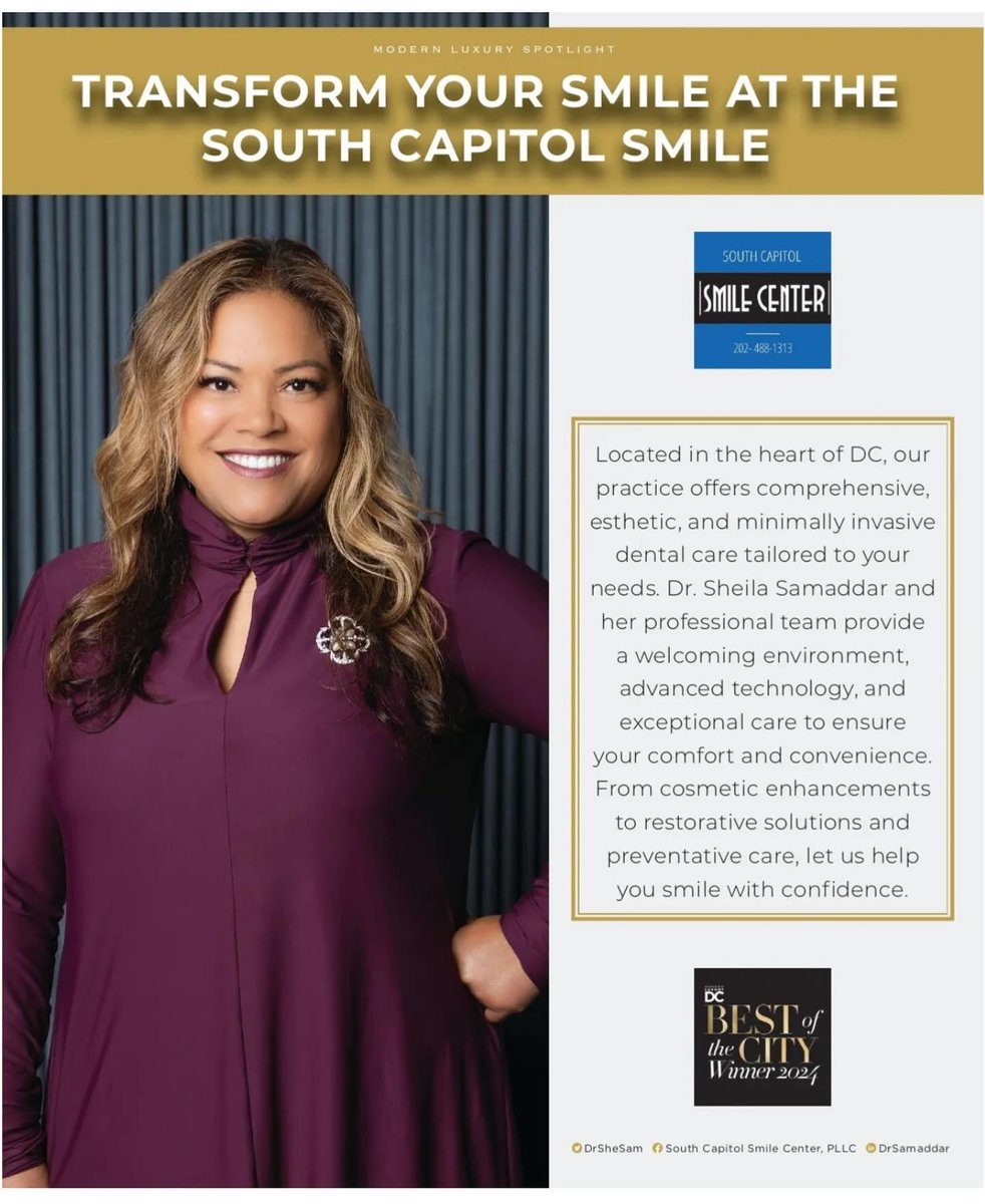 DrSheSam's tweet photo. Love what you do; Do what you love📷📷📷

Honored and excited to be named to @DCMagazine Best of City 2024!!! This time - for Best Invisalign Provider!!! Super grateful for inclusion in the July/August Issue.

Thank you to the readers who submitted me for consideration! https://t.co/F0EIt2JYnX