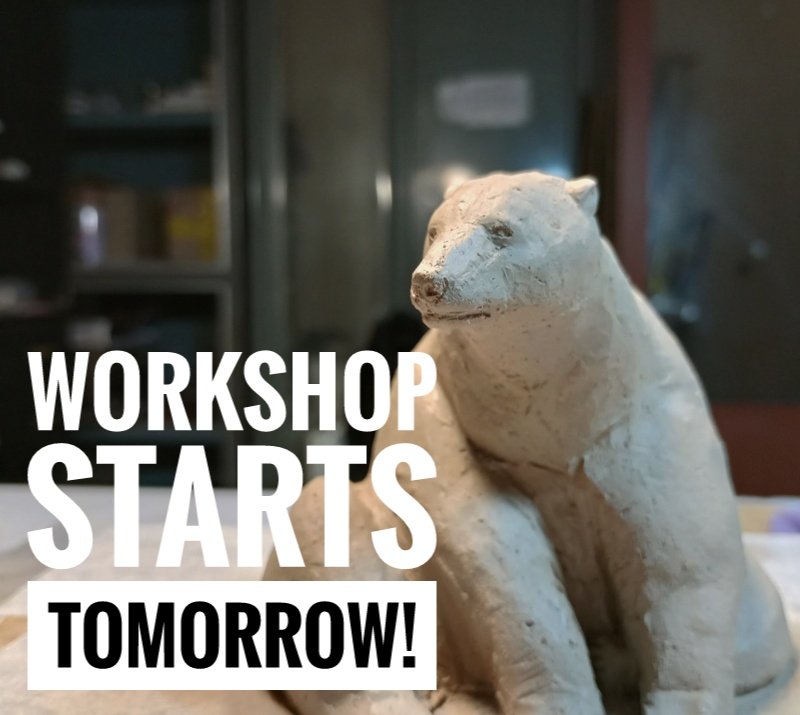 sculptmonkey's tweet photo. We will be sculpting a POLAR BEAR!! This workshop is suitable for absolute Beginners and also for those who know how to sculpt! Visit https://t.co/X36naISCv7 for more information! 

Contact: 9482940421

#contemporaryart  #sculpture #clay #sculpt #figurine #ceramics  #workshop https://t.co/u3YCpQU4tB