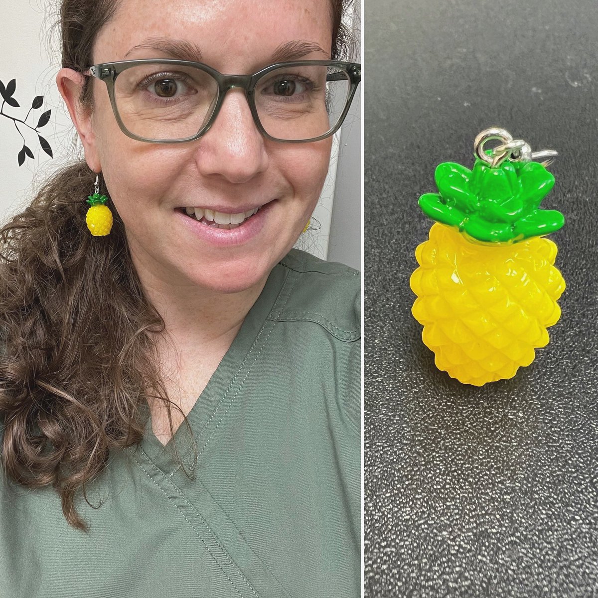 PedsHemeDoc's tweet photo. Craving some pineapple on this #FunEarringFriday🍍🍍 https://t.co/otXWYbjFqo