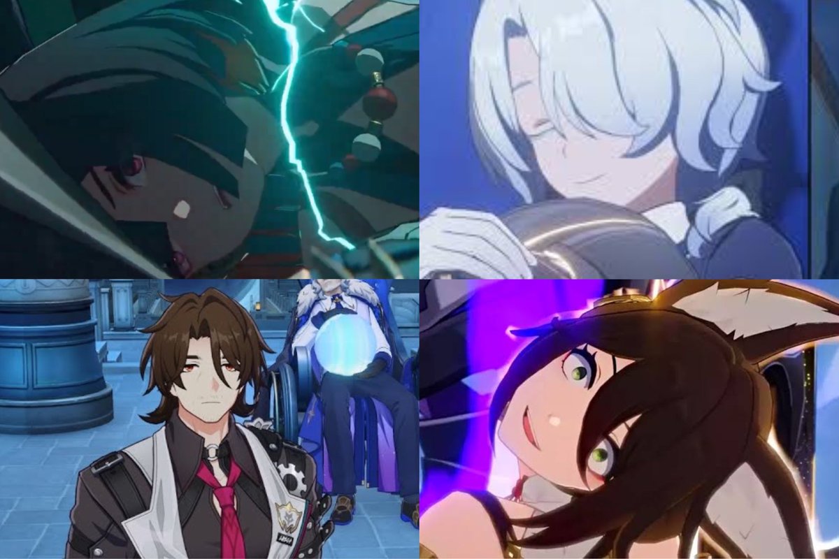 dailycaeheng's tweet photo. Q; what is it like to be 4 stars in Honkai starrail?

Answer:

#xueyi #Misha #Gallagher #Tingyun https://t.co/jbdpfJw3c5