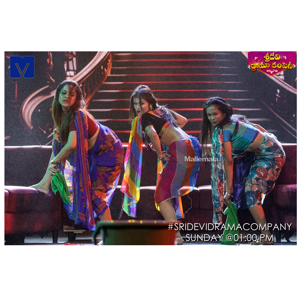 mallemalatv's tweet photo. #Tejaswini #Rishika #Tanusree #SrideviDramaCompany #SDC https://t.co/9xiJEX9JQz