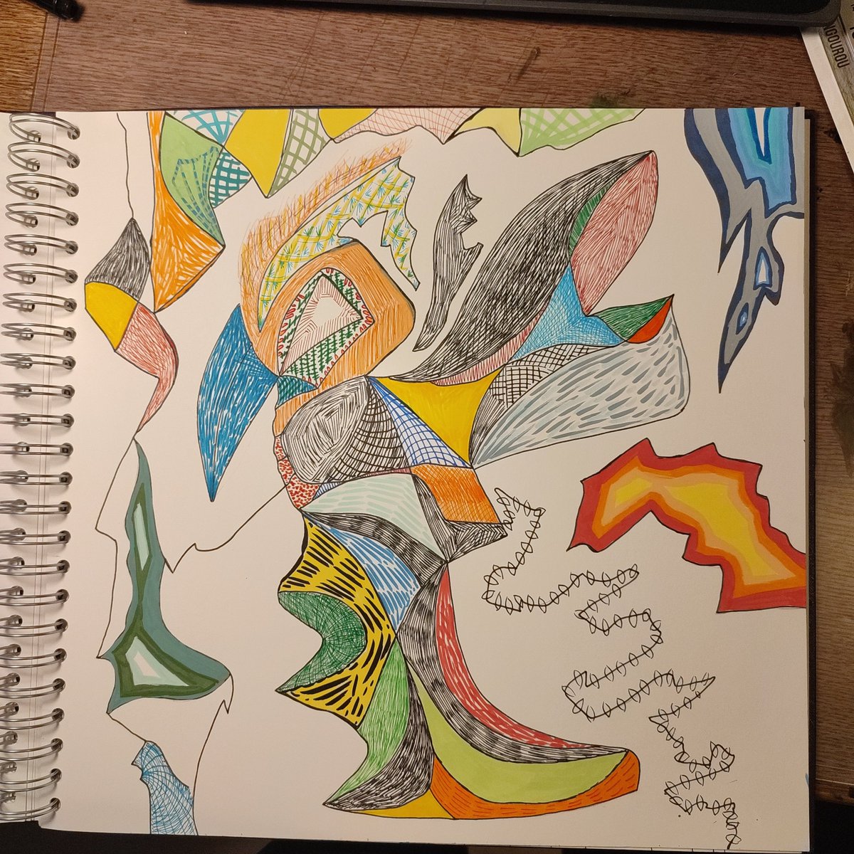 JulesRenie59998's tweet image. Hi there,this is is my first post on twitter,there is 2 draws I made,I'm a belgian artist.
#draw #colordraw #birddraw #dragon #drawing