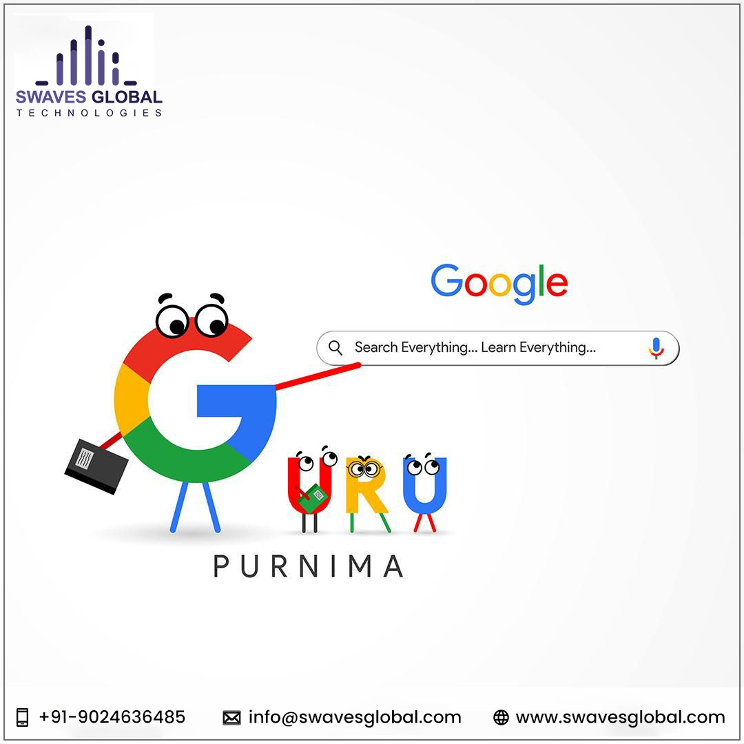 swavesglobal's tweet photo. At Swaves Global, we celebrate the mentors and innovators who guide us in navigating the waves of technology and progress. Your wisdom lights our path to a brighter future. Happy Guru Purnima!

#swavesglobal #happygurupurnima #softwarecompany https://t.co/0e04FlVmpq