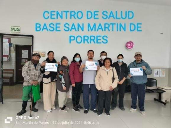 ASPEFISIO's tweet photo. Apoyo a la creación del:
📝 "COLEGIO DE FISIOTERAPEUTAS DEL PERÚ"
🏥 Agradecemos a los SERUMISTAS del Centro de Salud base San Martín de Porres. Lic. Dennis Valer.
#ColegioDeFisioterapiaYa
#Colegiodefisioterapia
#colegiodefisioterapiaperu
#ASPEFISIO #desde1955 #worldphysiotherapy https://t.co/o2orqBZsFT