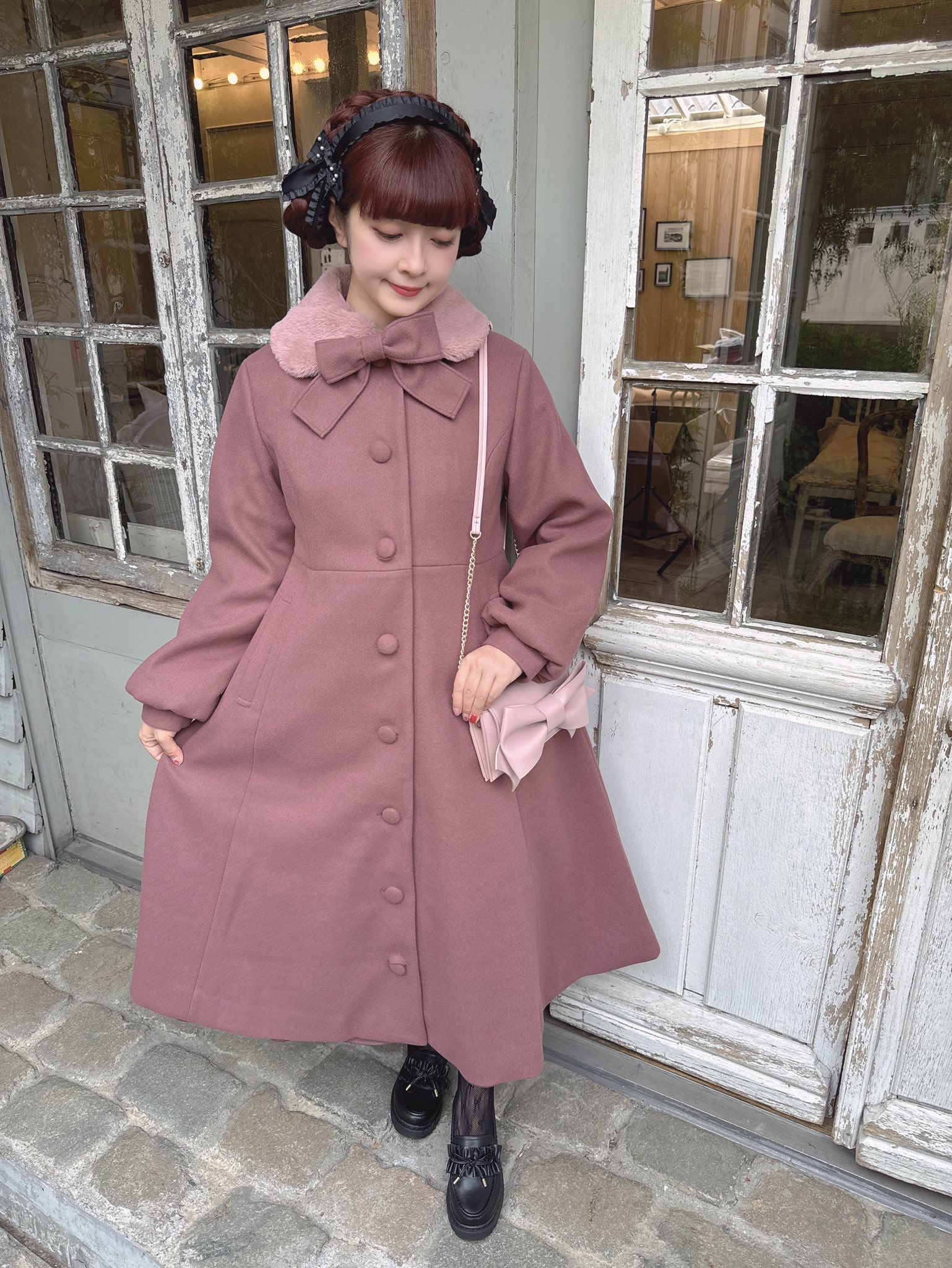 青木美沙子さん 上品 大人ロングコート ピンク しまむら 青木美沙子 コラボ ロングコート ピンク M - メルカリ