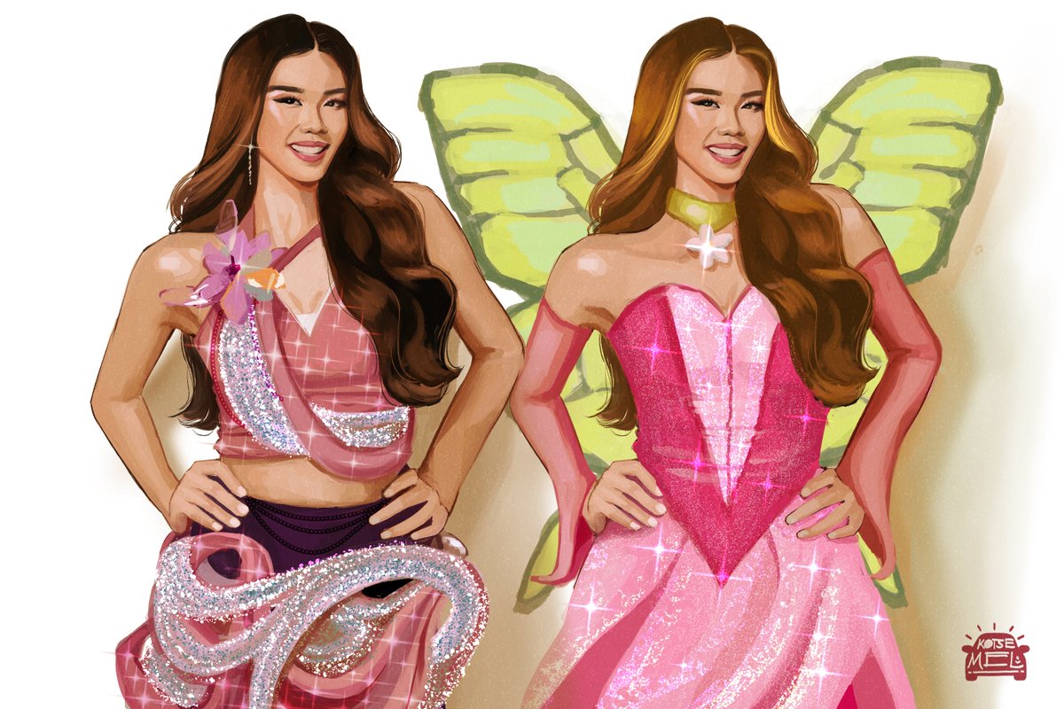 kotsemel's tweet photo. @bini_stacey as flora from winx club!<33   
#BINI #BINI_Stacey #artph https://t.co/883OwwqgPe