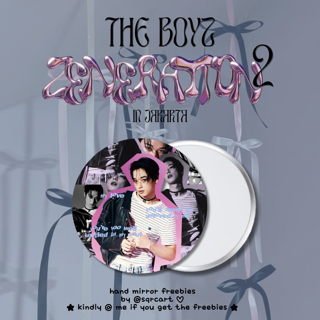 :¨·.·¨:
 `·.. ౨ৎ THE BOYZ
#ZENERATION2INJKT FREEBIES

rt &amp; like appreciated
follow @loveablecart would be nice ><

claim: say "hi" &amp; ask nicely ♡__♡

★ vv limited qty — first come, first get! 
★ kindly tag me if you get the freebies♡
★ dm for trade (get additional item)