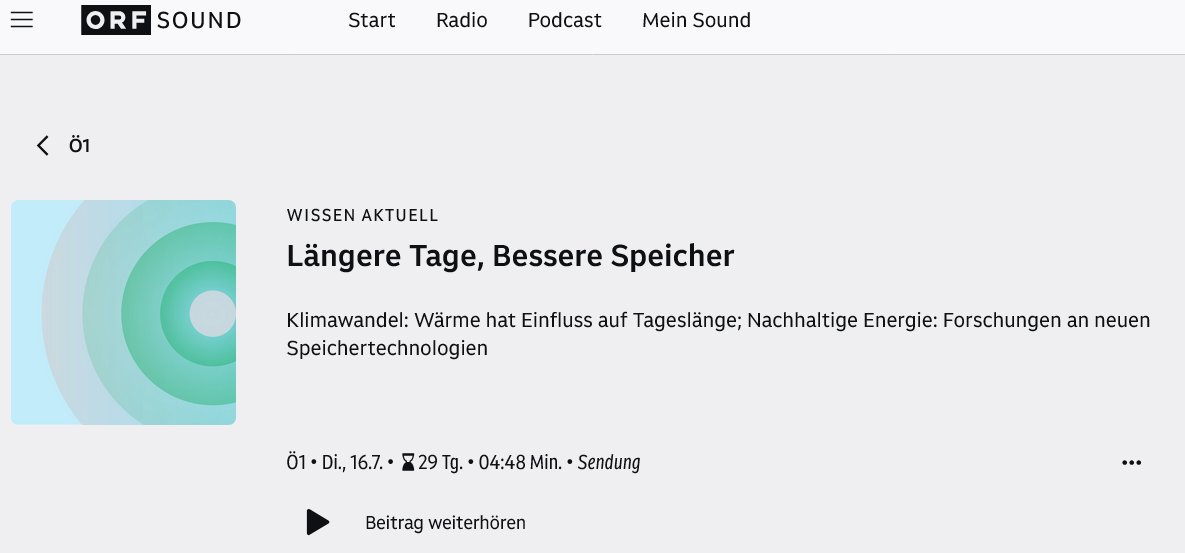 MECS covered by Ö1 Wissen aktuell 📻
sound.orf.at/radio/oe1/send…