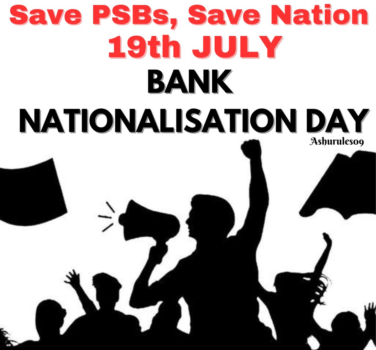 suljhabanker's tweet photo. #PSBsEmpowerNation
#SavePSBsSaveNation https://t.co/FHztj17KvE