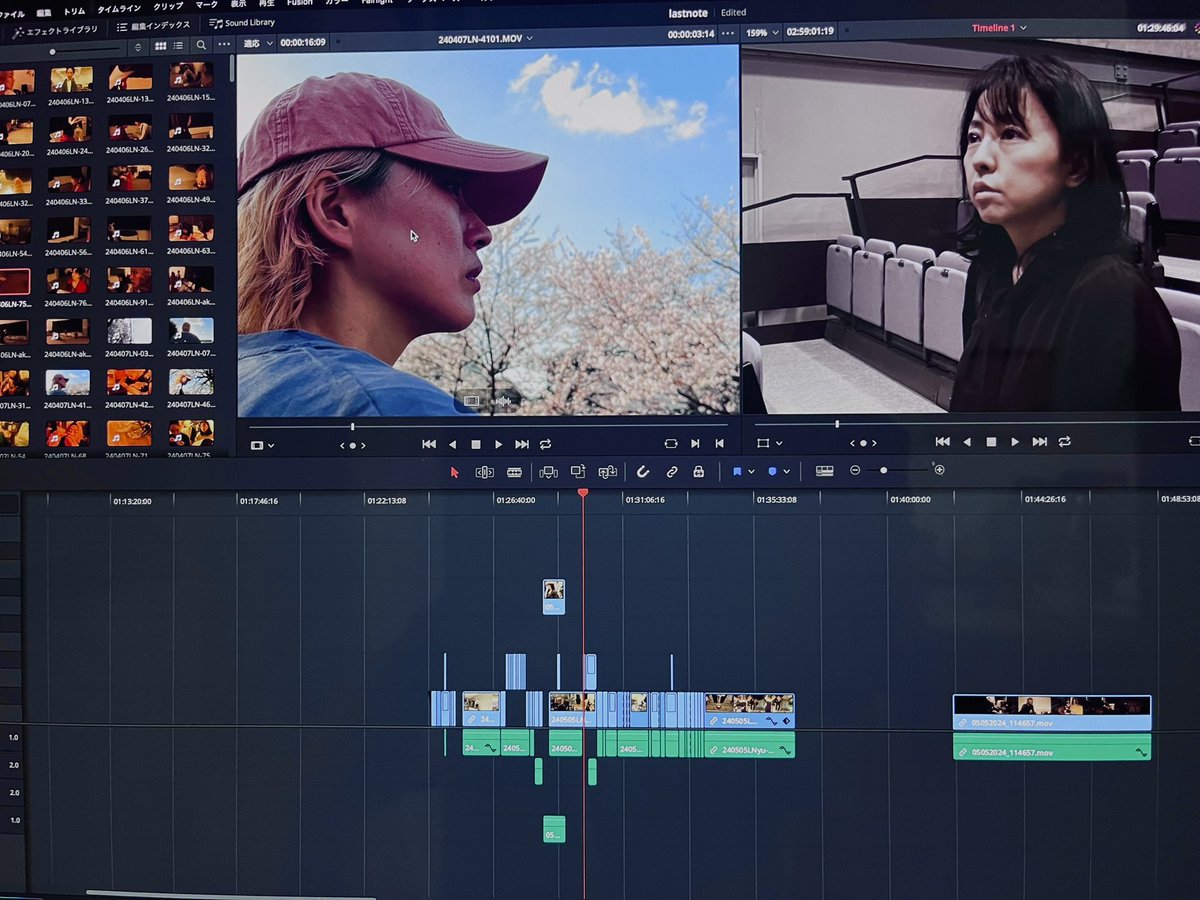 komokappa's tweet image. 洗車している時の光景‥好きだ。
「#Lastnote」編集は、大変だけど面白いです！