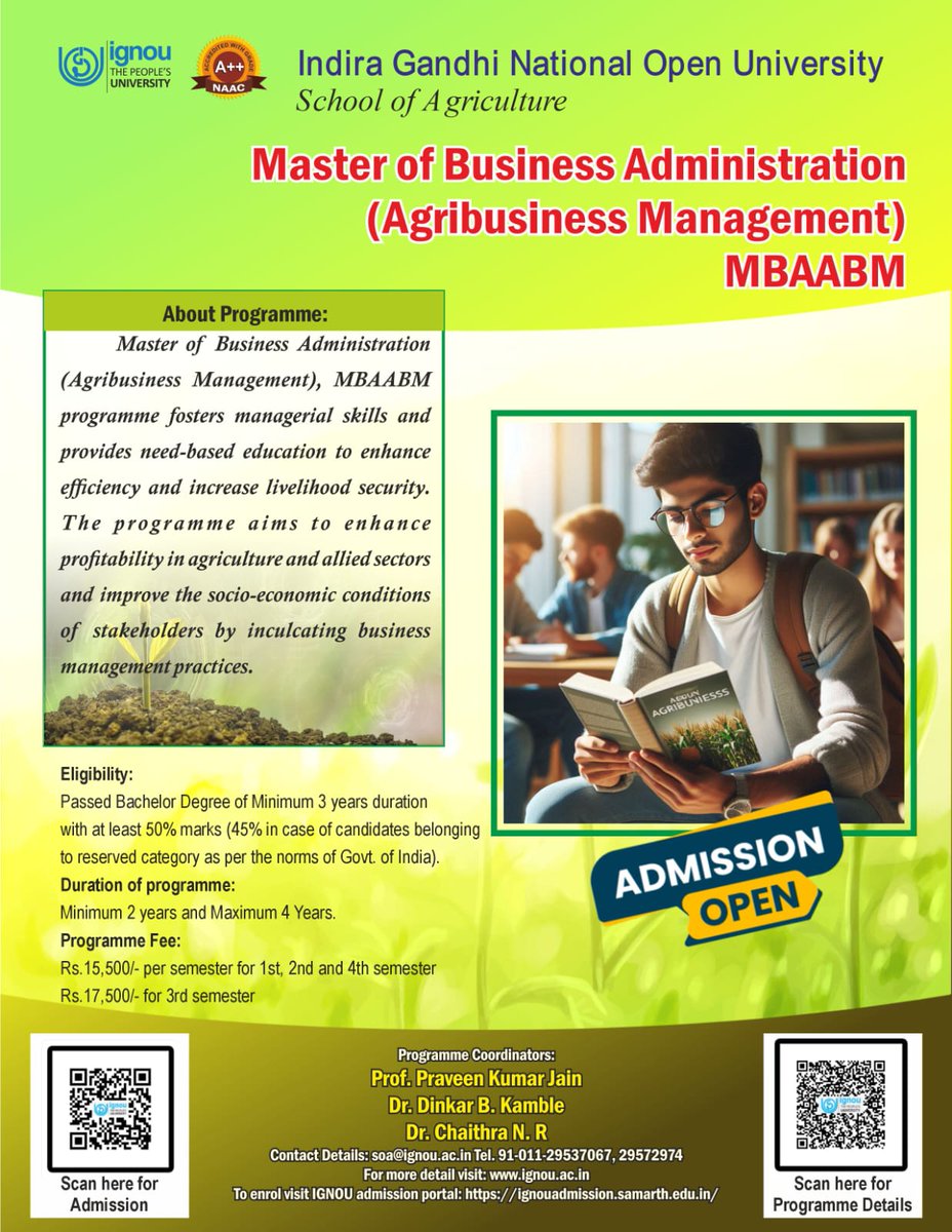 IGNOU Regional Centre Bhopal(Madhya Pradesh) India (@ignou_rcbhopal) on Twitter photo 