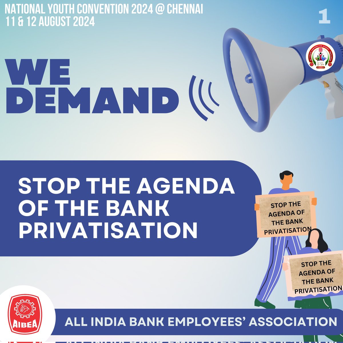 Srinivas_Setty's tweet photo. Nationalised Banks are the Backbone of the Economy &amp; Provides Banking Facility to each and everyone of the Society.
#HailBankNationalisation
#AIBEA https://t.co/QlMfQsjTzg