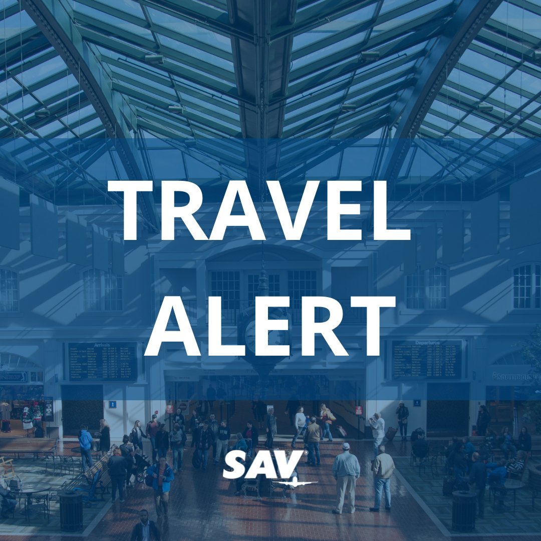 SAV Airport tweet media
