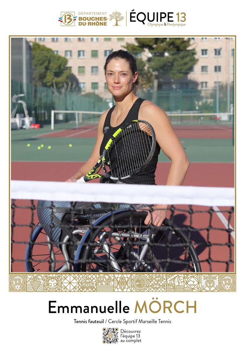 departement13's tweet photo. 🌟🎾 #Equipe13 Olympique et Paralympique
C'est officiel, @ChasteauKsenia et @EmmanuelleMorch sont sélectionnées pour les Jeux paralympiques de @Paris2024 en #TennisFauteuil !
ℹ️ https://t.co/HWHgP8XgmK https://t.co/egpcJwmdzg