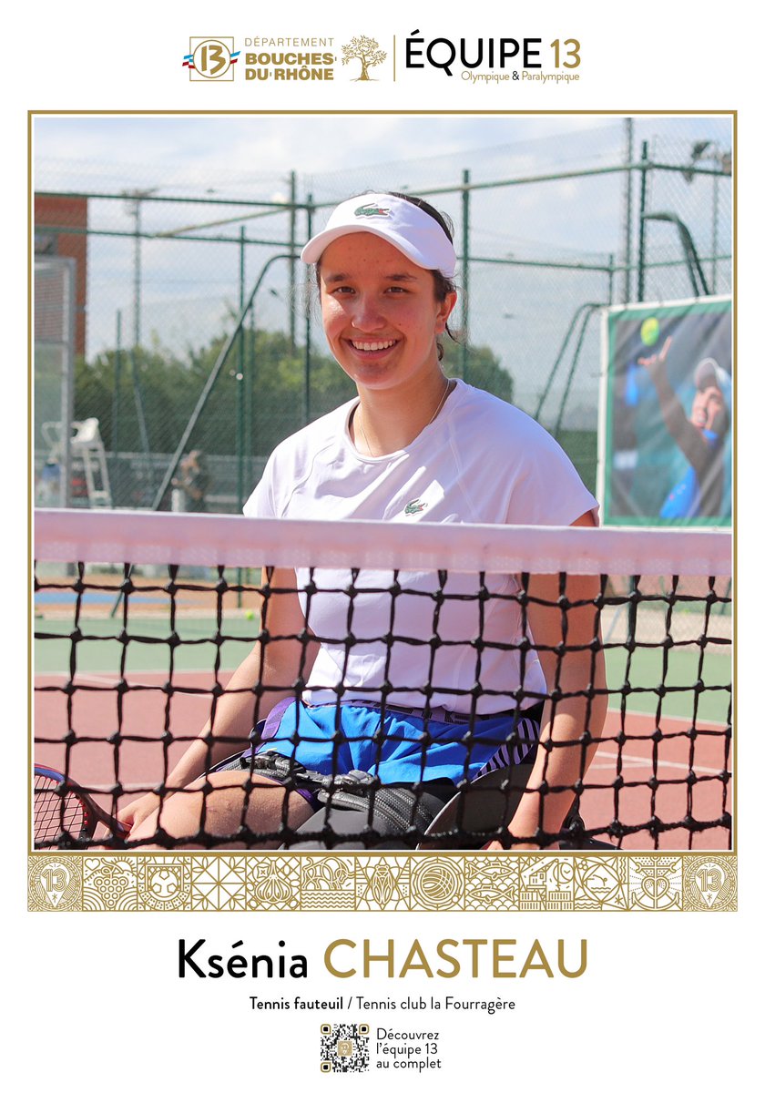 departement13's tweet photo. 🌟🎾 #Equipe13 Olympique et Paralympique
C'est officiel, @ChasteauKsenia et @EmmanuelleMorch sont sélectionnées pour les Jeux paralympiques de @Paris2024 en #TennisFauteuil !
ℹ️ https://t.co/HWHgP8XgmK https://t.co/egpcJwmdzg