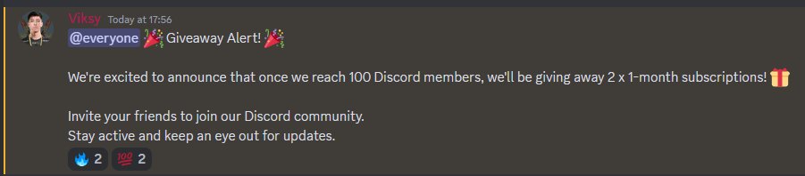 SniperBotCS's tweet image. Make sure to join!
discord.gg/B8Mq5DWjXH