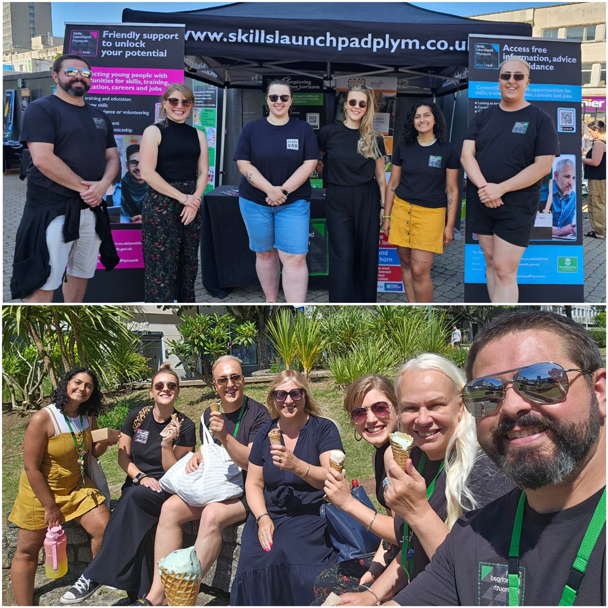 PlymLaunchpad's tweet photo. What a fantastic day! Today we welcomed job seekers, education leavers, career changers, and passers by the chance to find out more about the great employment and training opportunities here in Plymouth. 

#Skills4Plymouth @buildplymouth @CaringPlymouth #WelcomingPlymouth https://t.co/hhwCq8UPk6