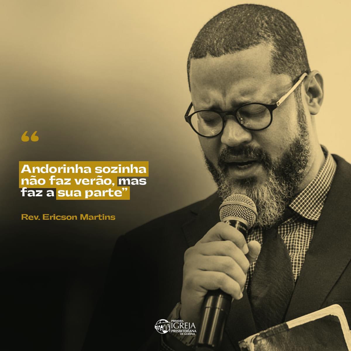 PIPG1's tweet photo. “Andorinha sozinha não faz verão, mas faz a sua parte”.
Rev. Ericson Martins
#frases #frasepastoral #goias #Goiânia #pipg https://t.co/Q6lPrB2DS8