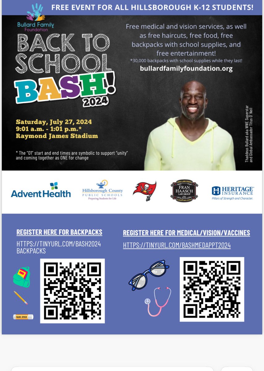 Foster Elementary (@fosterelemhcps) on Twitter photo Hello Foster Families! Register today! ā¦<a href="/TitusONeilWWE/">Titus O'Neil</a>ā© ā¦@HCPS_FACEā© ā¦<a href="/HillsboroughSch/">Hillsborough Schools</a>ā© ā¦<a href="/TransformHCPS/">HCPS Transformation Network</a>ā© ā¦<a href="/Community_Sch/">Community Schools in Hillsborough Schools</a>ā© Hello Foster Families! Register today! ā¦<a href="/TitusONeilWWE/">Titus O'Neil</a>ā© ā¦@HCPS_FACEā© ā¦<a href="/HillsboroughSch/">Hillsborough Schools</a>ā© ā¦<a href="/TransformHCPS/">HCPS Transformation Network</a>ā© ā¦<a href="/Community_Sch/">Community Schools in Hillsborough Schools</a>ā©