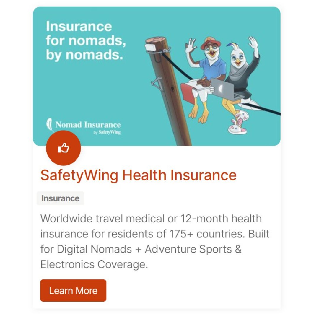 NomadStaysCo's tweet photo. What's happening on The Nomad Marketplace? Discover products and services for digital nomads and remote workers. #events #products&services #festivals #workcations #travelapps #insurance #eSIMs #digitalnomads https://t.co/OjNBXGT9e8