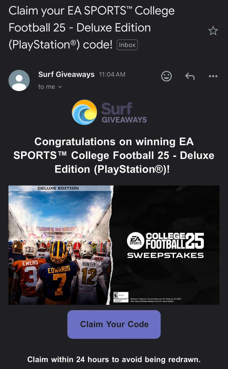 <a href="/surfgiveaways/">Surf Giveaways</a> Love yall so much 😎 <a href="/EASPORTSCollege/">EASPORTSCollege</a>