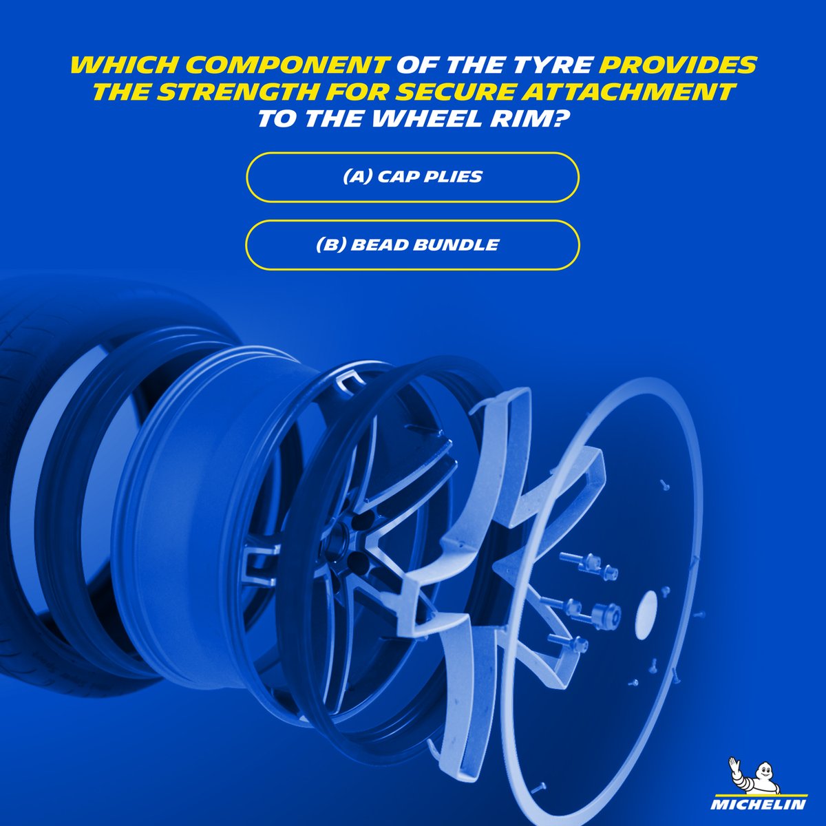 We've got a question that'll get your wheels turning!

Share your answer in the comments section below &amp; stand a chance to win a MICHELIN gift hamper.

#MichelinQuiz #MichelinIndia #TyreKnowledge