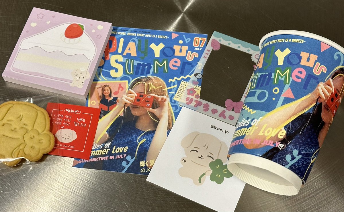 내일부터 생일 카페 이벤트가 시작됩니다!
내일 만나요 ◠ ̫◠🩵