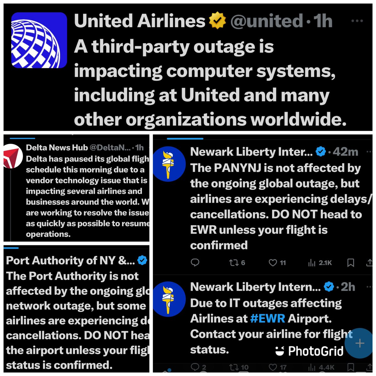 danbowensfox5's tweet photo. Massive Global Internet Outage Cripples Airlines, Banks, Media, and Offices from the U.S. to Australia! 🌐🚨 #TechMeltdown #crowdstrike #Microsoft365 https://t.co/n1x8DgZlCA