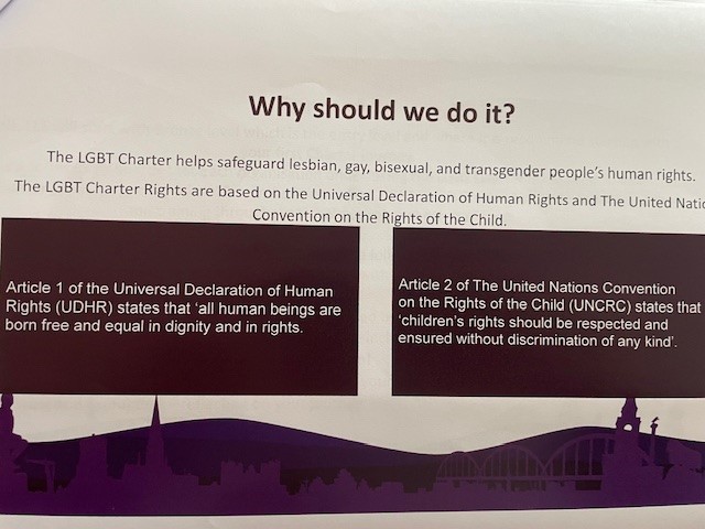 DgcLearning's tweet image. Excited to get started on our Lifelong Learning LGBT Champions group this week. 
Working towards our LGBT Charter 🌈

#inclusivepractice