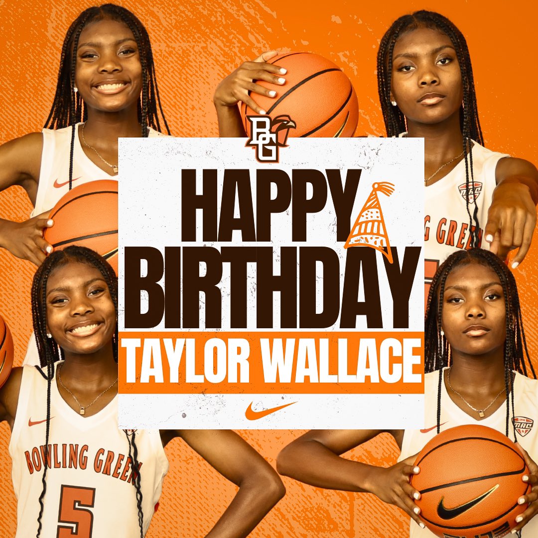 BGSUWBB's tweet photo. Happy Birthday Taylor! Have a great day! 🎂🥳

#AyZiggy https://t.co/fDVrnxFB83