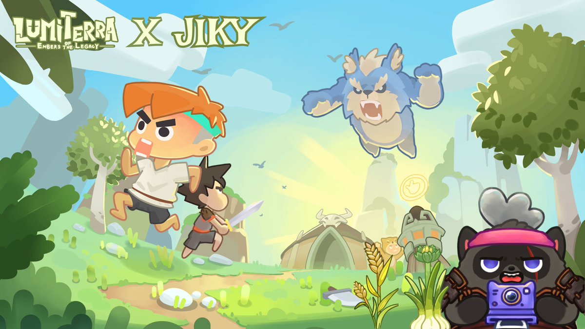 🏕️Lumiterra x JikyOwO.ron 🪐

📢We're giving away 5 Lumiterra Whitelist spots to our lucky winners!

Lumiterra is a brand-new, A multiplayer, open-world survival crafting game where you can ⚔️battle, 👩‍🌾farm with your friends🧑‍🤝‍🧑 or 🎁mysterious collected creatures.

❓How to enter: