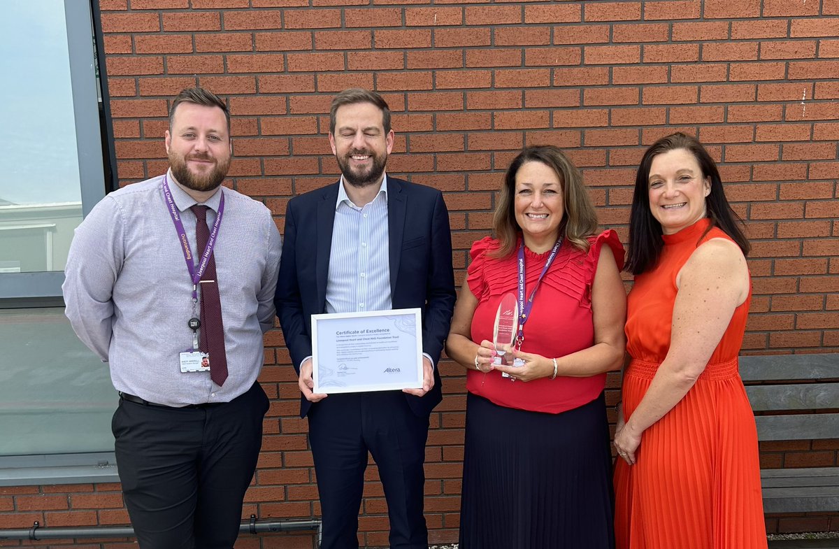 AHirrell's tweet image. Thrilled and proud of the Digital Systems Team at @LHCHFT for being awarded the Altera Exemplar Award today! The hard work and innovation has truly shone through. Congratulations to all! 🌟 #ProudMoment #TeamSuccess #Innovation @AlteraDH_UK