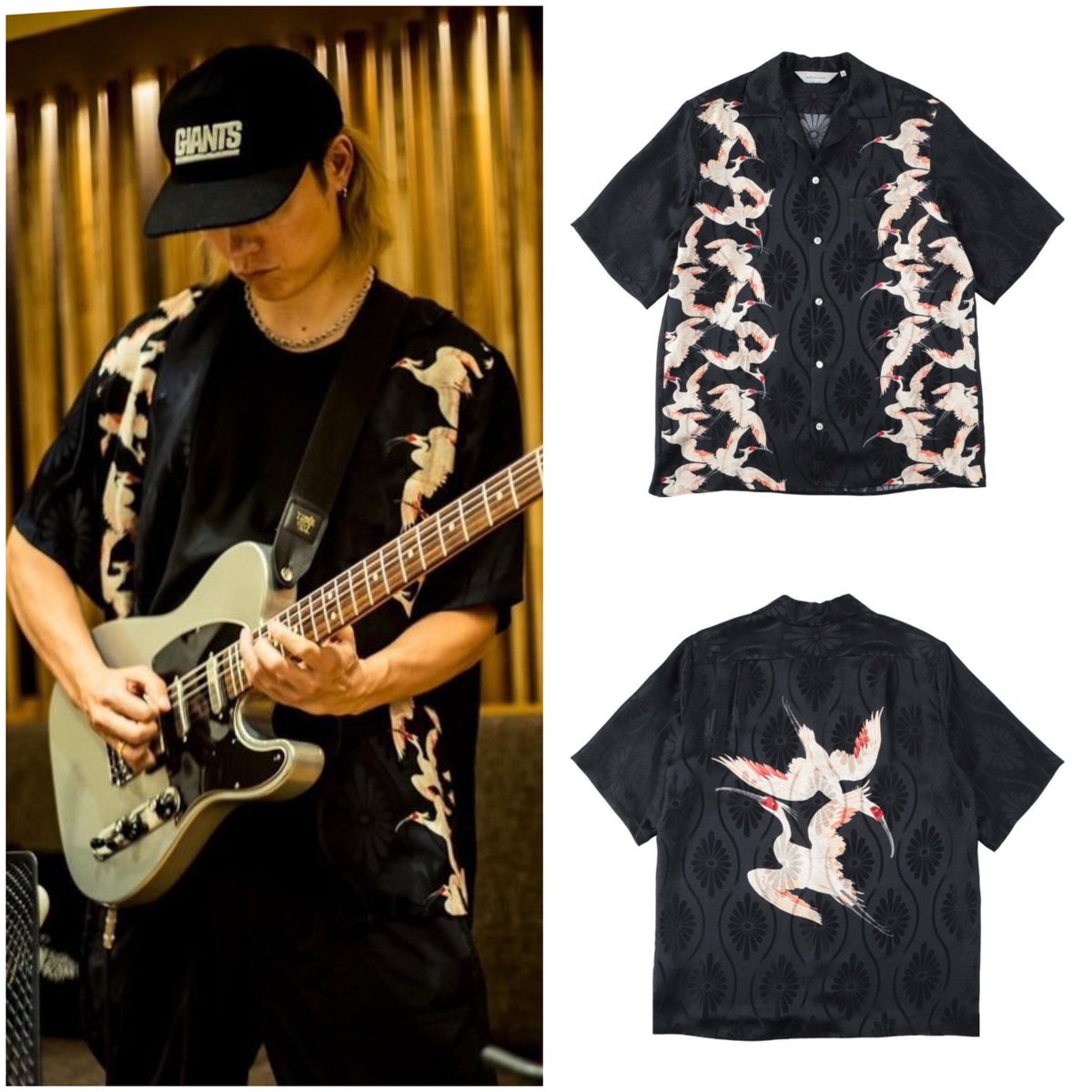 lee13215_10969's tweet photo. Toru ๐
NIPOALOHA 2023 SS
Original Black Back Panel
The Toki (Egret) Pattern Short Sleeve Shirt
ยฅ46,200 (ยฑ Rp.4.752.440 or ยฑ$293.53)
#Toru #ONEOKROCK
#OORStyle #OORFashion
#ToruFashion #ToruStyle https://t.co/UBUuIFhRul