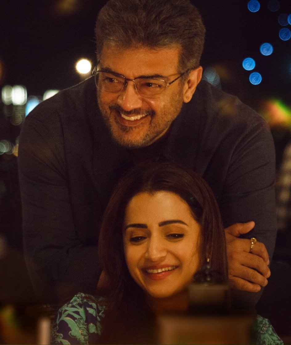 Men_needs1's tweet photo. #VidaaMuyarchi #AjithKumar
#TheGreatestOfAllTime #Vijay

Which pair Is So Cute...?🤔❤️

Vj &amp; Trisha🔁                     Ak &amp; Trisha ❤️ https://t.co/WfTVfkZmNr