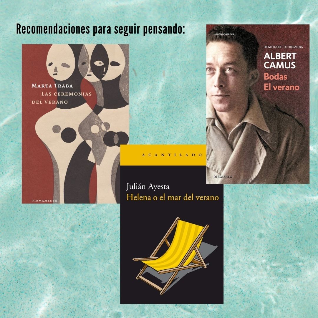 punzadas_'s tweet photo. Queridxs🎙️tras nuestra primera semana en @laventana, os dejamos algunas recomendaciones para seguir descubriendo a Katherine Mansfield y las referencias de los libros que utilizamos para hablar de «Verano» en la primera sección de los conceptos filosófico-veraniegos! 📖☀️ https://t.co/GccHNfQCi2