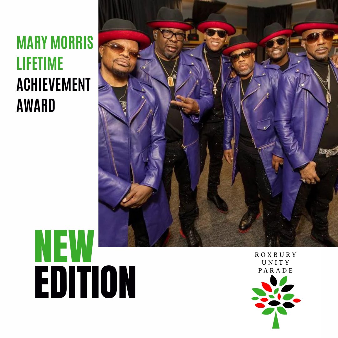 Roxbury Unity Parade (@unityparade) on Twitter photo Our 2024 Awardees
<a href="/NewEdition/">New Edition</a> <a href="/RonDeVoe/">Big Ron DeVoe</a> @ralphtresvant90 <a href="/KingBobbyBrown/">BOBBY BROWN</a> <a href="/617MikeBiv/">Mike Biv</a> @mr_rickybell Our 2024 Awardees
<a href="/NewEdition/">New Edition</a> <a href="/RonDeVoe/">Big Ron DeVoe</a> @ralphtresvant90 <a href="/KingBobbyBrown/">BOBBY BROWN</a> <a href="/617MikeBiv/">Mike Biv</a> @mr_rickybell