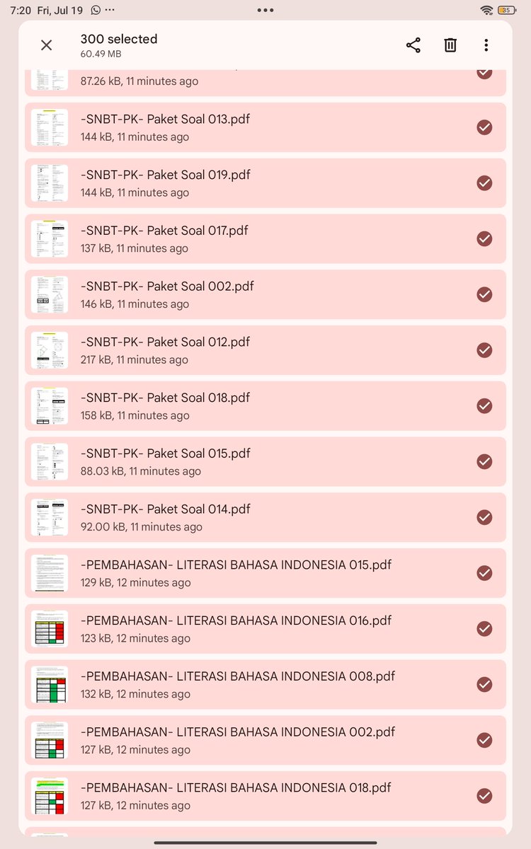 haloo! angkatan 25 ada yang mau soal snbt engga?? bingung pls sebanyak ini mau dikemanain 😭🔫 (anw ada pembahasannya juga yaa)