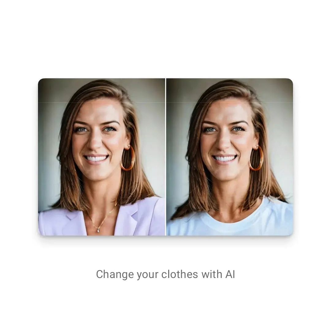 themultiverseai's tweet photo. 🚨New release: Users can now change their headshot outfit for free on the Multiverse AI

Want a white t-shirt or a purple blazer? With the Multiverse AI, you won't have to choose. 

Available for free for all the Multiverse AI users 🌟

#aiheadshots #aitool 

How it works: crea… https://t.co/ZZ4rhyhLkQ