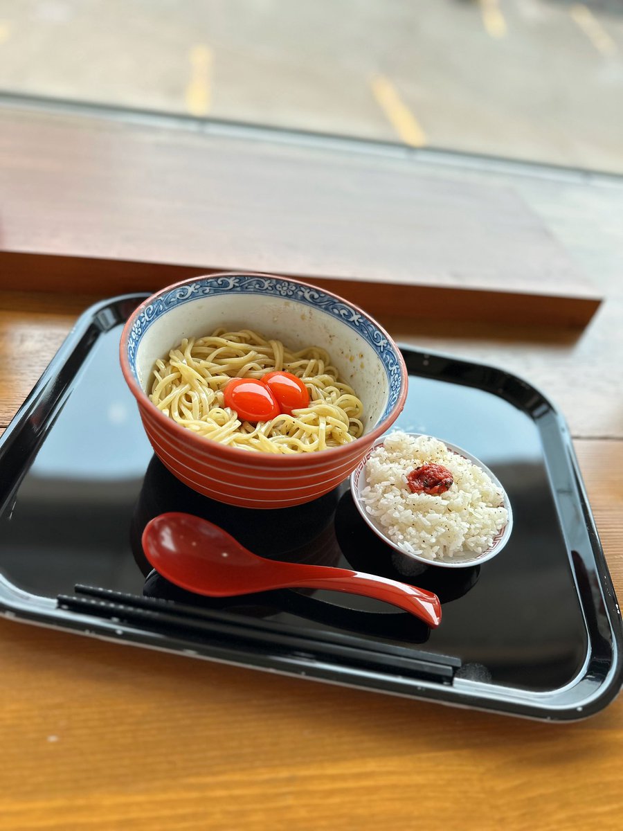 kiyoofdeath's tweet photo. TKM たまごかけ麺 at 星(あかり)製麺所
#DoubleEgg 星人w
How's life?
国道12号沿「札幌トラックステーション」かつてん新さっぽろ店跡地に2024年2月5日㊗︎『(株)お客様みなさまおかげさま』P→札幌は「鶏白湯そば燠」に続く2店舗目‼️ダイブめしセット!#自家製麺 に替え玉追加でsimpleで良い🤣✨笑 https://t.co/kZwdNqlyP0
