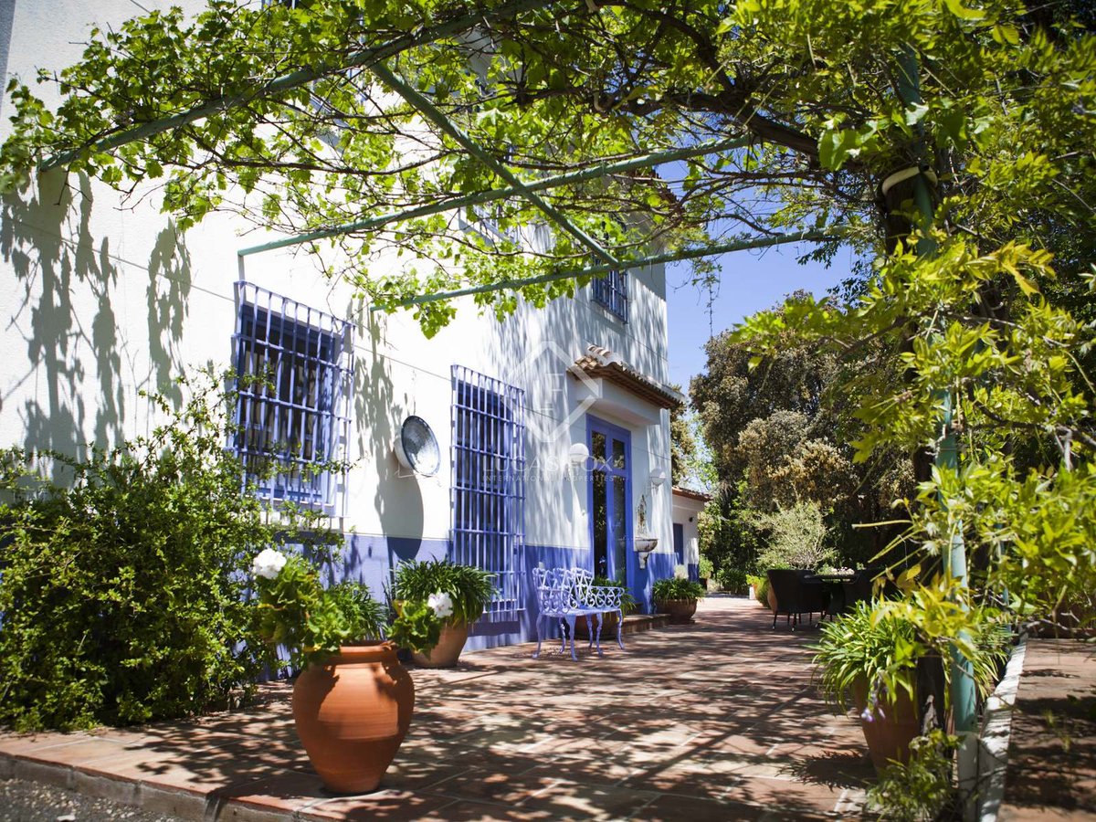 En estos tiempos de tanto calor, os aconsejamos que cerrís los ojos y sintáis ese ligero airecete que corre a la sombra  de las parras en el patio de una casa manchega bien apañá.
🤍💙🪴