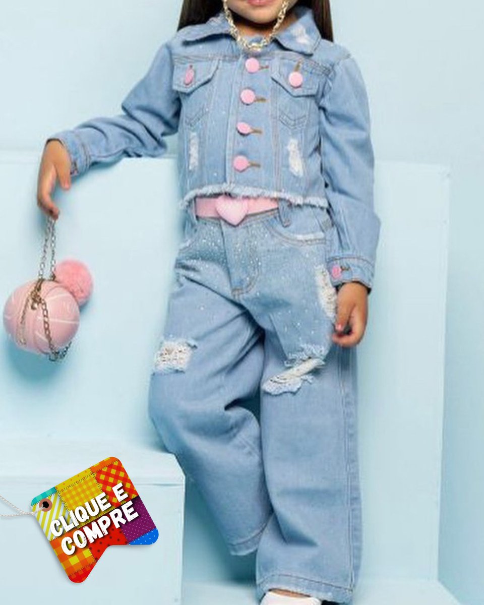 FeiraShop's tweet image. 🛍Compre direto com o lojista ou acesse feirashop.com.br.

➡➡ Feira Shop da rua São Paulo, 815, Centro, BH

Jaqueta e calça jeans
📍Loja: Isabela Victoria Kids, corredor D, loja 03
Instagram: @isabelavictoriakids

#FeiraShop #modabh #festajuninabh #kidsbh #botabh